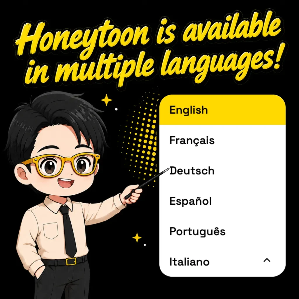 honeytoon-languages